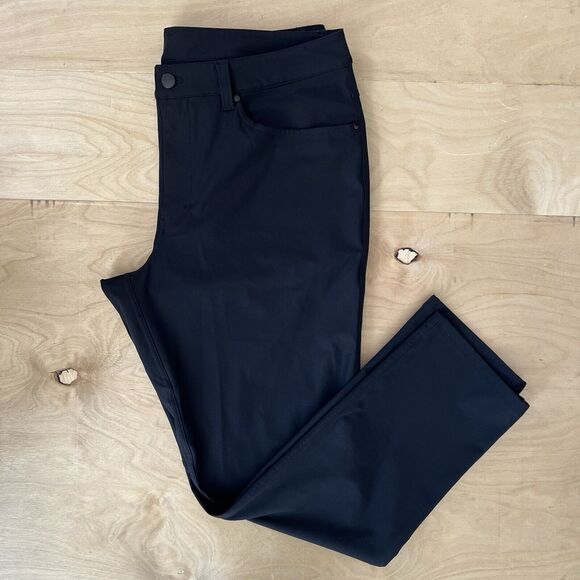 Lululemon ABC Pants 34 Black Athleisure Casual Workwear Sportswear Commission - Picture 2 of 9